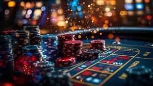 Giao diện casino trực tuyến với bảng baccarat và slot online trên cwin88